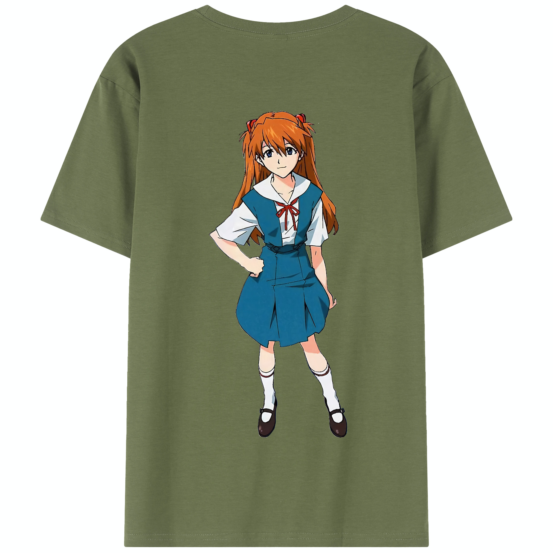 （画像用） EVA 新世紀エヴァンゲリオン 綿100％半袖Tシャツ（背面プリント）